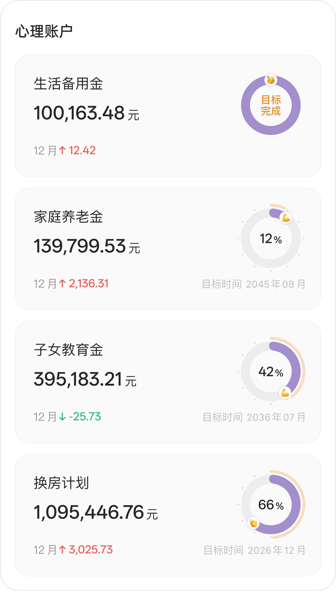 有知有行心理账户列表